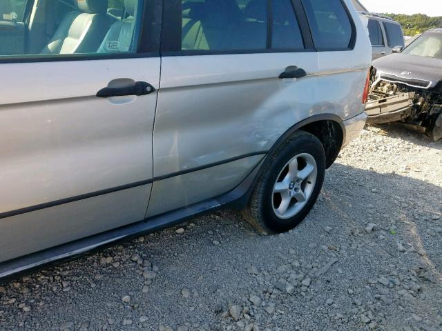 WBAFA53571LP24910 - 2001 BMW X5 3.0I SILVER photo 9