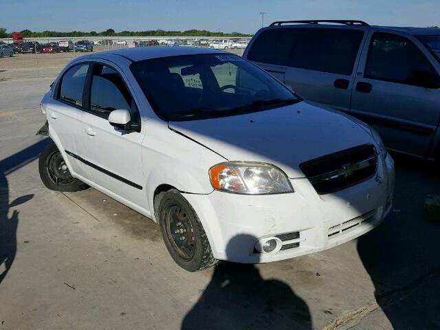 KL1TG5DE3BB239309 - 2011 CHEVROLET AVEO LT WHITE photo 1