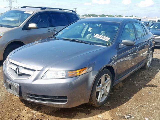 19UUA66276A043913 - 2006 ACURA 3.2TL GRAY photo 2