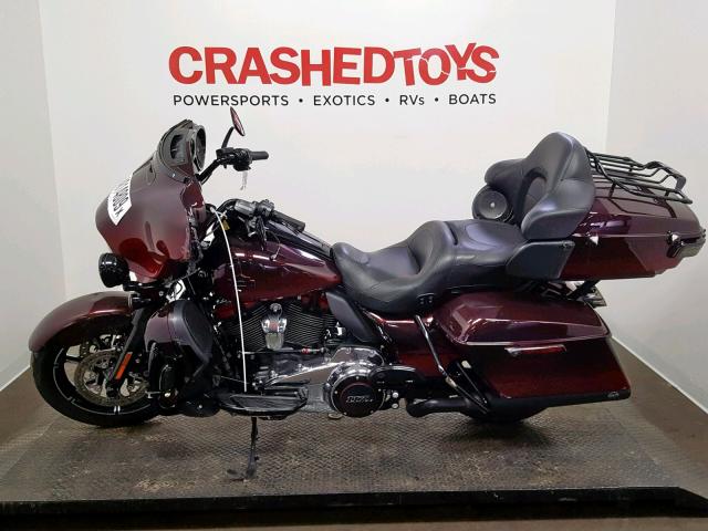 1HD1TEH18JB951721 - 2018 HARLEY-DAVIDSON FLHTKSE CV MAROON photo 3