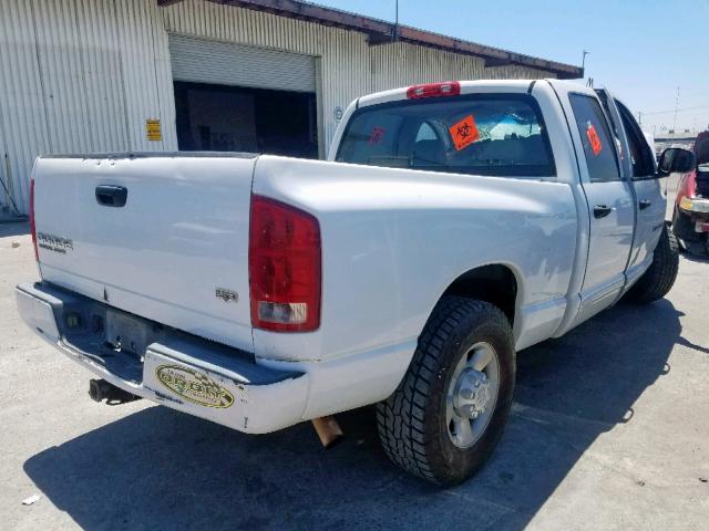 3D7KA28D94G111405 - 2004 DODGE RAM 2500 S თეთრი ფოტო 4