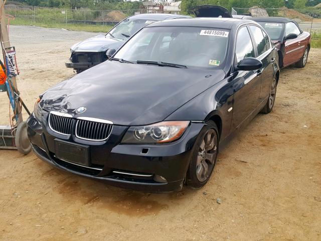 WBAVD53558A284162 - 2008 BMW 335 XI BLACK photo 2