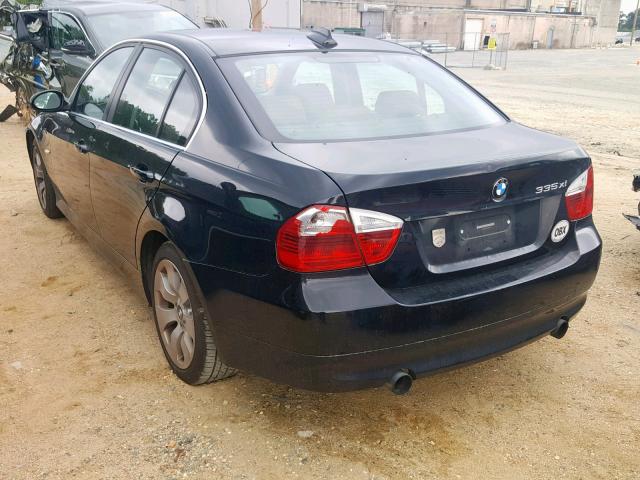 WBAVD53558A284162 - 2008 BMW 335 XI BLACK photo 3