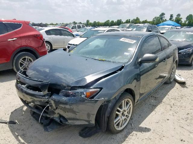 JTKDE177670158714 - 2007 TOYOTA SCION GRAY photo 2