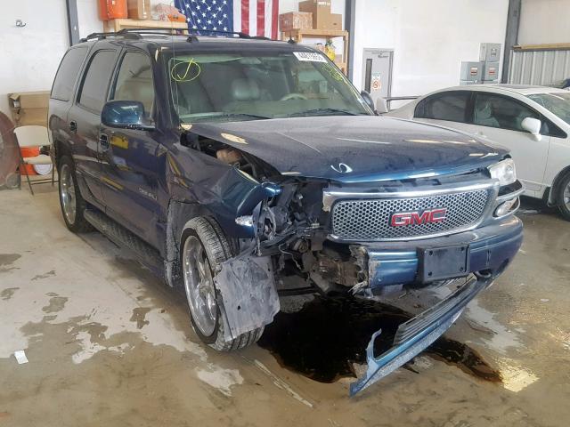 1GKEK63U35J234401 - 2005 GMC YUKON DENA BLUE photo 1