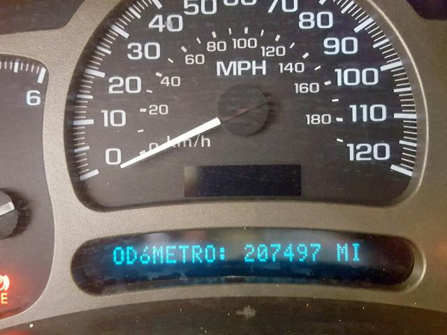 1GKEK63U35J234401 - 2005 GMC YUKON DENA BLUE photo 8