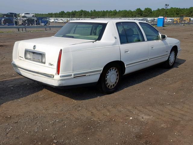 1G6KD54Y1WU776863 - 1998 CADILLAC DEVILLE WHITE photo 4