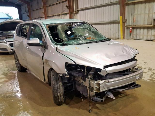 1G1JB6SH3D4155847 - 2013 CHEVROLET SONIC LS SILVER photo 1