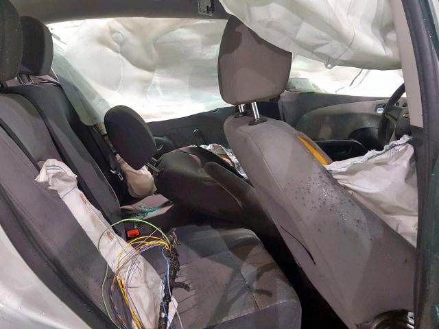 1G1JB6SH3D4155847 - 2013 CHEVROLET SONIC LS SILVER photo 6