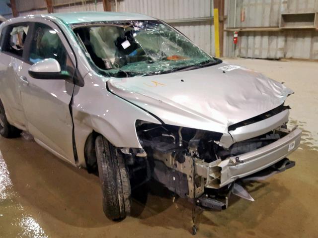 1G1JB6SH3D4155847 - 2013 CHEVROLET SONIC LS SILVER photo 9