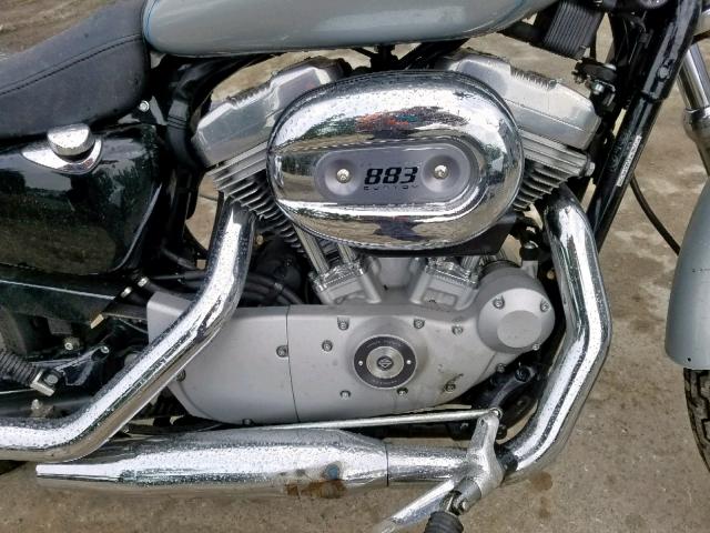 1HD4CJM116K449572 - 2006 HARLEY-DAVIDSON XL883 C GRAY photo 7