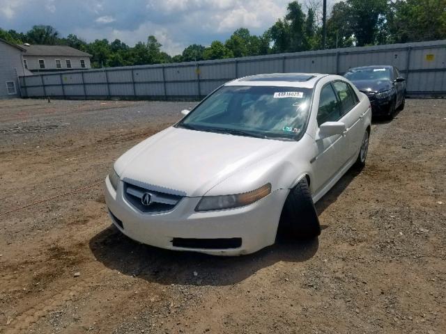 19UUA66256A045840 - 2006 ACURA 3.2TL WHITE photo 2