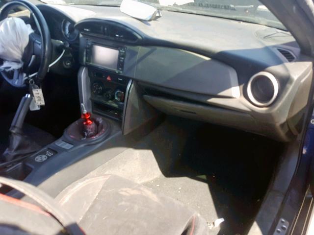 JF1ZNAA18F9713390 - 2015 TOYOTA SCION FR-S BLUE photo 9