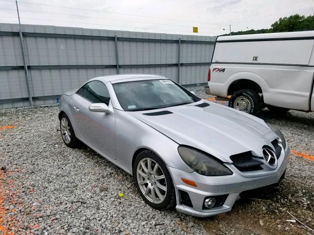 WDBWK56F15F042953 - 2005 MERCEDES-BENZ SLK 350 SILVER photo 1