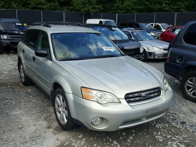 4S4BP61C667362703 - 2006 SUBARU LEGACY OUT BEIGE photo 1