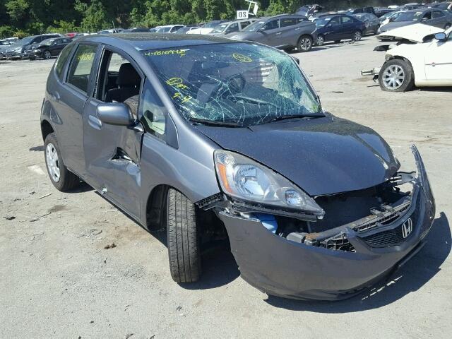 JHMGE8H37DC074595 - 2013 HONDA FIT GRAY photo 1