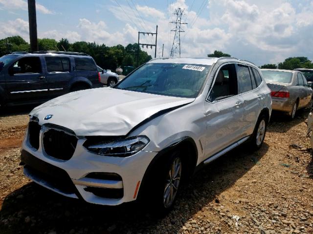 5UXTR7C57KLF33890 - 2019 BMW X3 SDRIVE3 Blanc photo 2