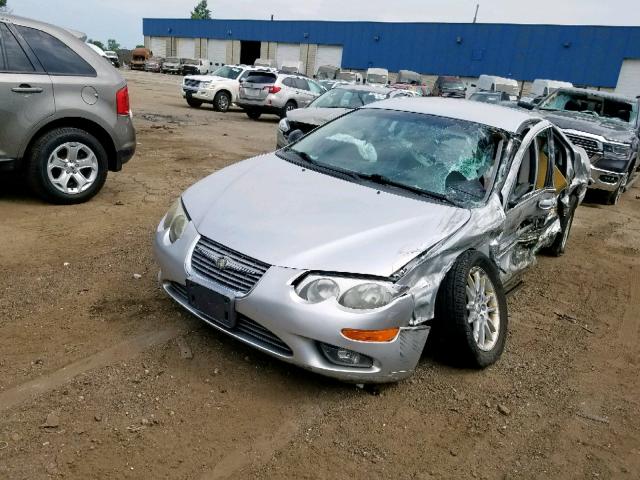 2C3AE66G31H569522 - 2001 CHRYSLER 300M SILVER photo 2