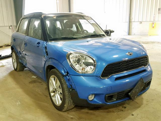 WMWZC5C50EWP36103 - 2014 MINI COOPER S C BLUE photo 1