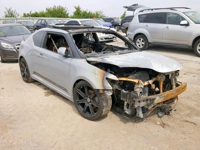 JTKJF5C77D3062808 - 2013 TOYOTA SCION TC ნაცრისფერი ფოტო 1