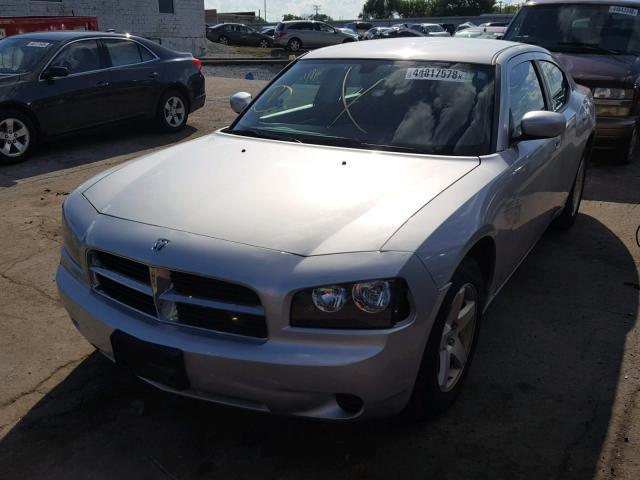 2B3CA4CD0AH274099 - 2010 DODGE CHARGER SILVER photo 2