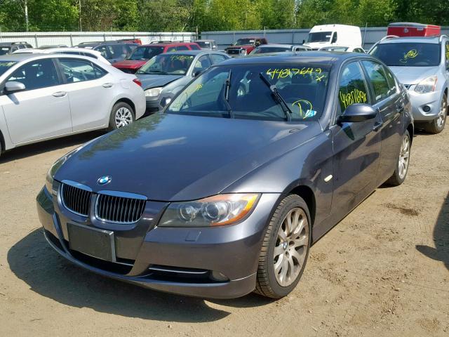 WBAVD53528A285043 - 2008 BMW 335 XI GRAY photo 2