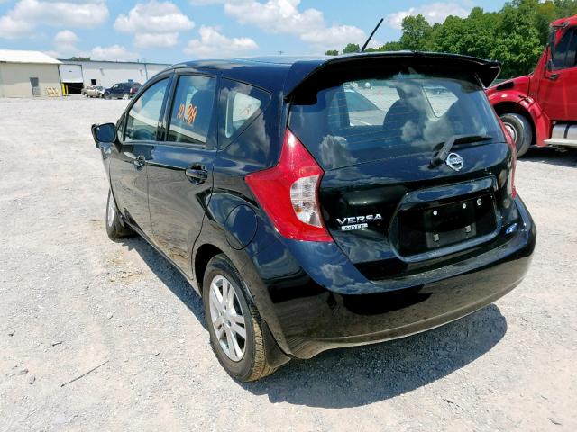 3N1CE2CP3FL356914 - 2015 NISSAN VERSA NOTE BLACK photo 3