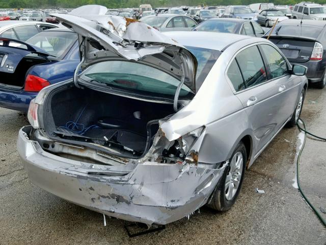 1HGCP26418A144307 - 2008 HONDA ACCORD LXP SILVER photo 4