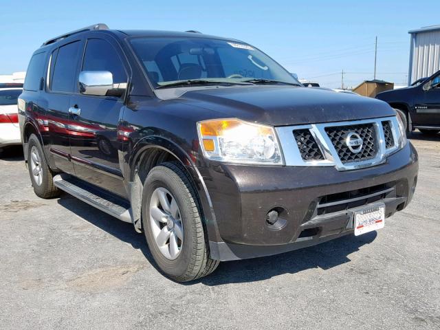 5N1BA0ND9BN624107 - 2011 NISSAN ARMADA SV BLACK photo 1