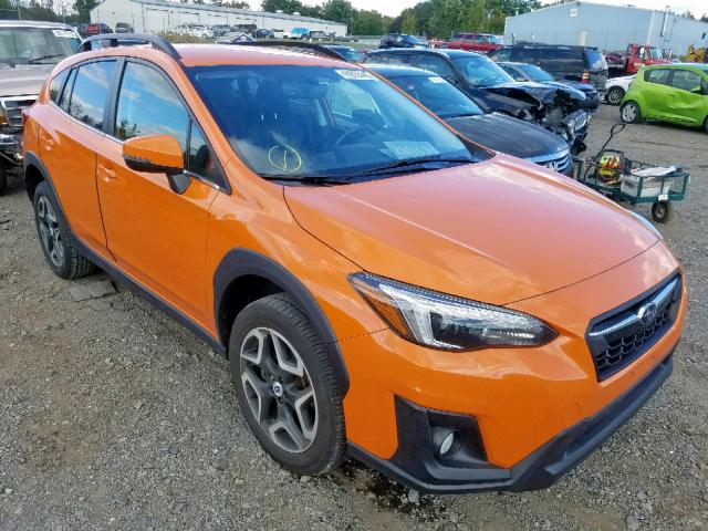 JF2GTAJCXJH330110 - 2018 SUBARU CROSSTREK ORANGE photo 1