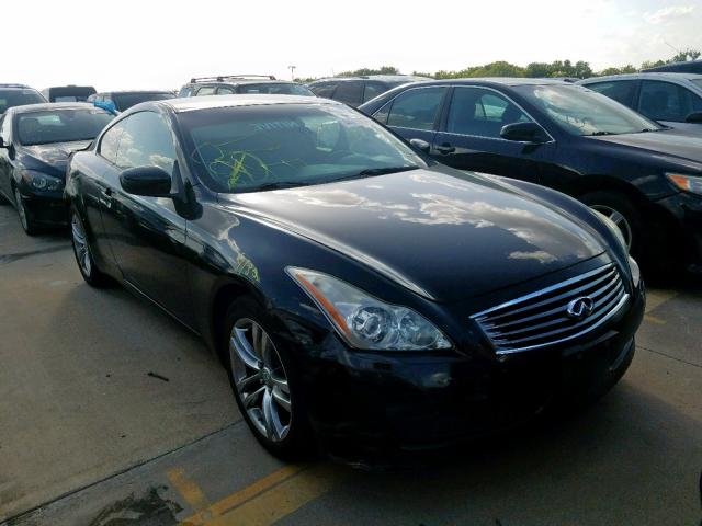 JNKCV64E88M130005 - 2008 INFINITI G37 BASE BLACK photo 1