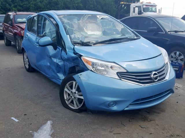 3N1CE2CP0EL382322 - 2014 NISSAN VERSA NOTE BLUE photo 1