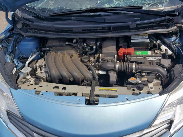 3N1CE2CP0EL382322 - 2014 NISSAN VERSA NOTE BLUE photo 7