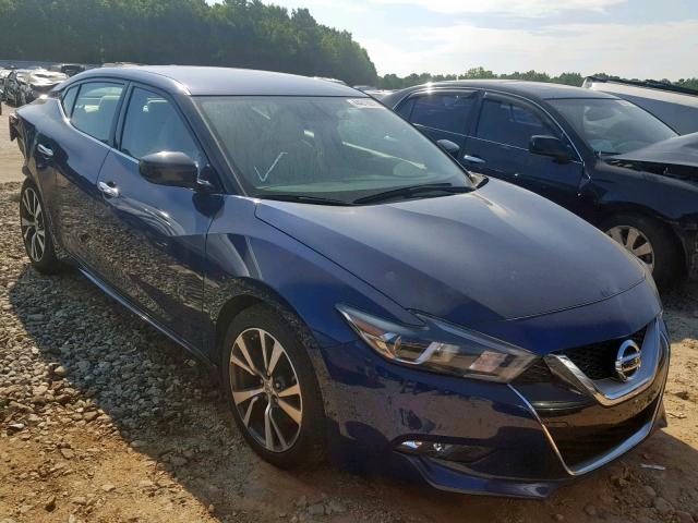 1N4AA6AP9HC414863 - 2017 NISSAN MAXIMA 3.5 BLUE photo 1