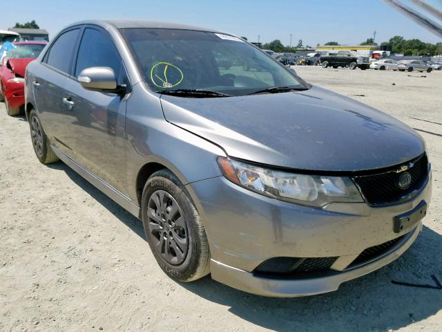 KNAFU4A27A5050773 - 2010 KIA FORTE EX GRAY photo 1