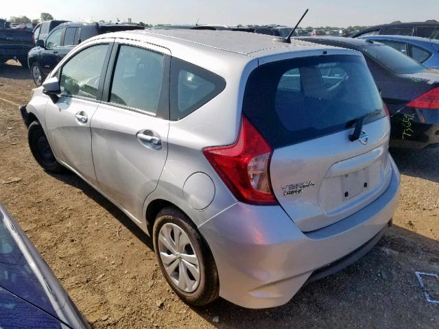 3N1CE2CP4HL363471 - 2017 NISSAN VERSA NOTE SILVER photo 3