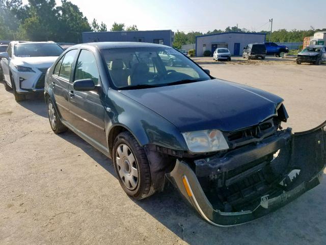 3VWRK69M04M046518 - 2004 VOLKSWAGEN JETTA GL GREEN photo 1