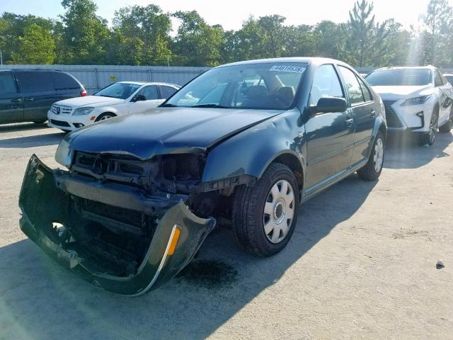 3VWRK69M04M046518 - 2004 VOLKSWAGEN JETTA GL GREEN photo 2