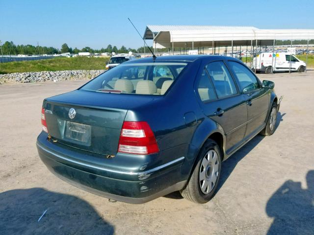 3VWRK69M04M046518 - 2004 VOLKSWAGEN JETTA GL GREEN photo 4