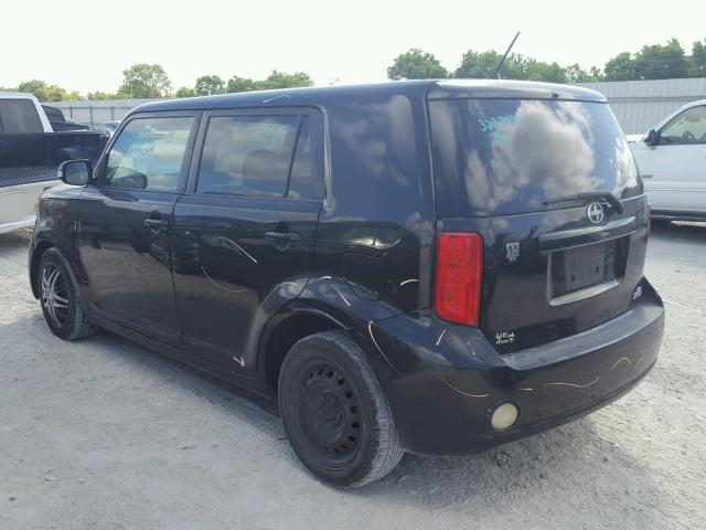 JTLKE50E391090971 - 2009 TOYOTA SCION XB Қара фото 3
