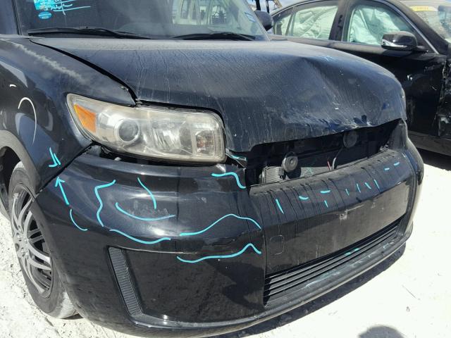JTLKE50E391090971 - 2009 TOYOTA SCION XB Қара фото 9