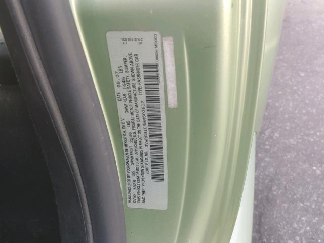 3VWRG31C98M503612 - 2008 VOLKSWAGEN NEW BEETLE Yaşıl foto 10