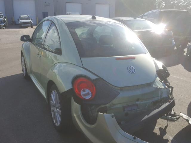 3VWRG31C98M503612 - 2008 VOLKSWAGEN NEW BEETLE Yaşıl foto 3