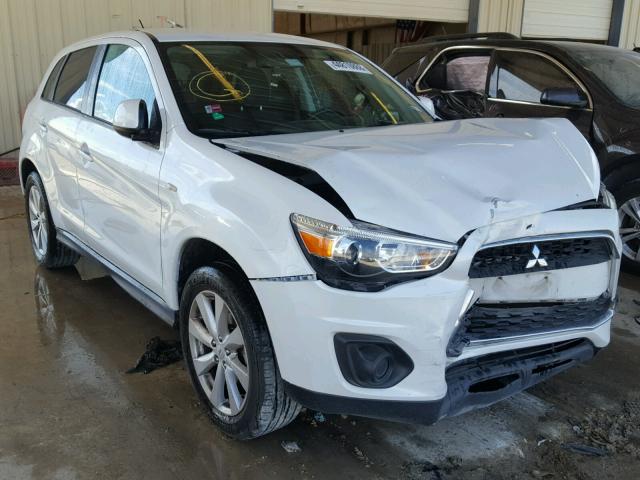 4A4AP3AU6EE032229 - 2014 MITSUBISHI OUTLANDER WHITE photo 1