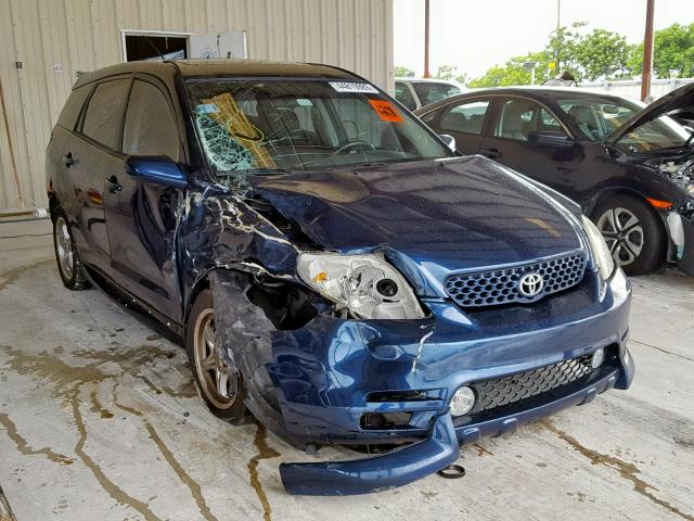 2T1KR32E73C098026 - 2003 TOYOTA MATRIX BLUE photo 1