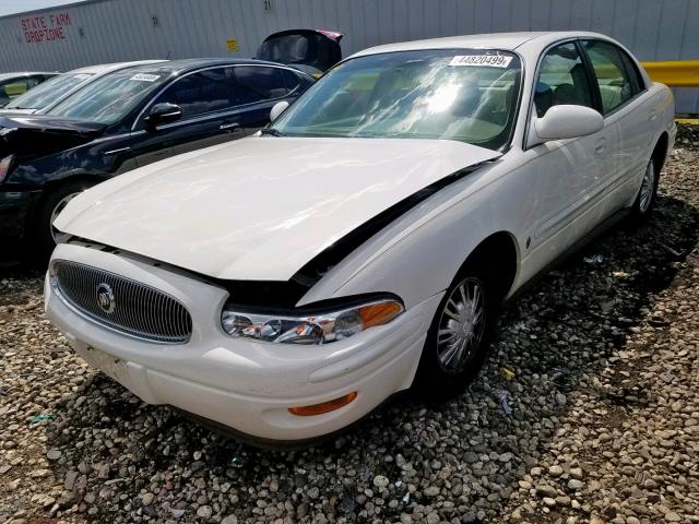 1G4HR54K45U274038 - 2005 BUICK LESABRE LI WHITE photo 2