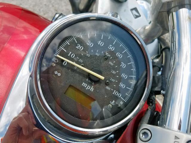 JH2RC44456M001530 - 2006 HONDA VT750 CDA 红色 照片 8