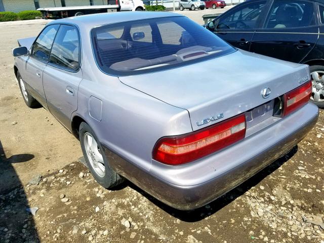 JT8GK13T9S0112009 - 1995 LEXUS ES 300 BEIGE photo 3