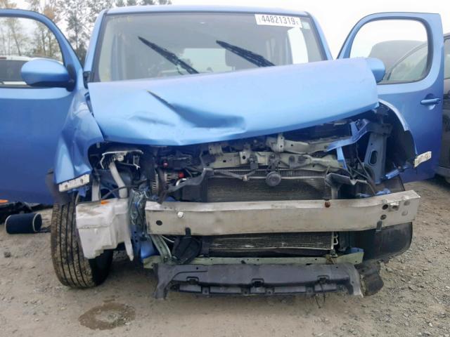 JN8AZ2KR2CT256178 - 2012 NISSAN CUBE BASE BLUE photo 7