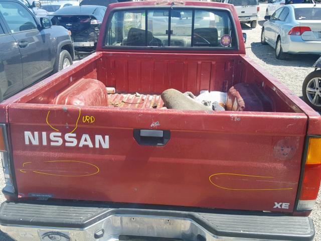 1N6SD11Y1RC324199 - 1994 NISSAN TRUCK XE RED photo 6